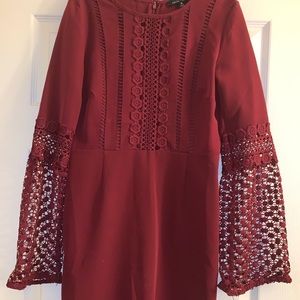 Beautiful burgundy dress